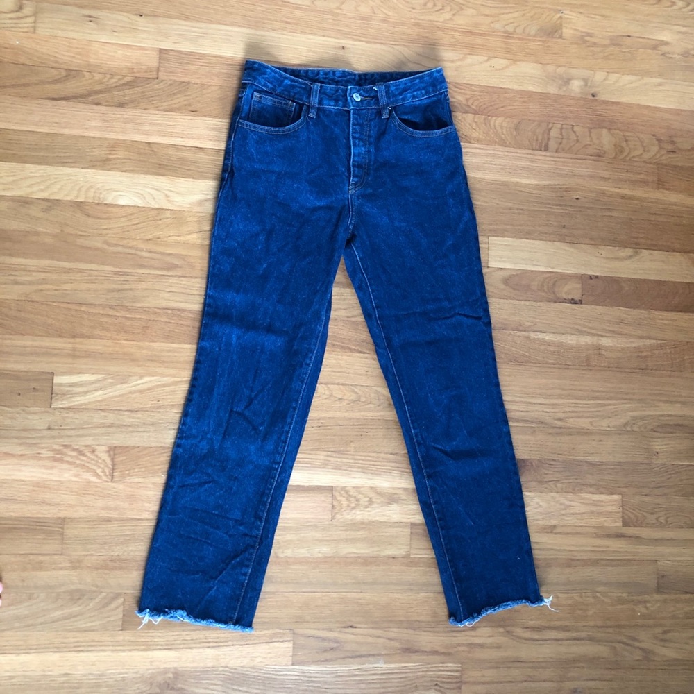 J. Galt Button Fly Straight Leg Jeans
